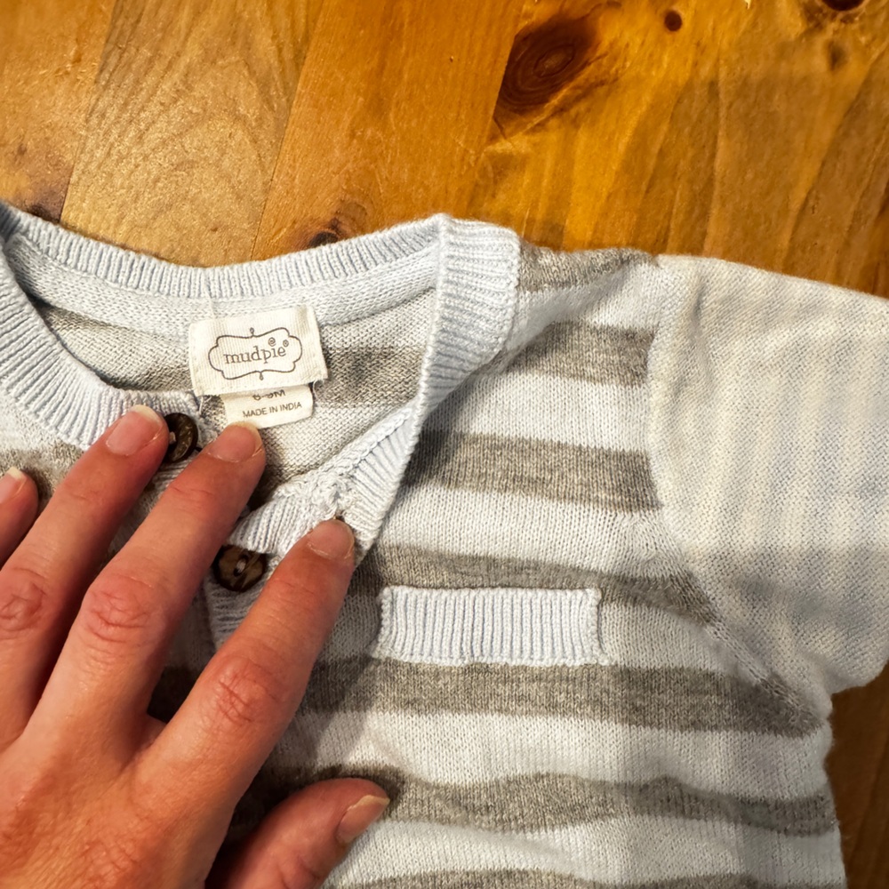 Mudpie One piece 6-9 months Carters Osh - Picture 2 of 4